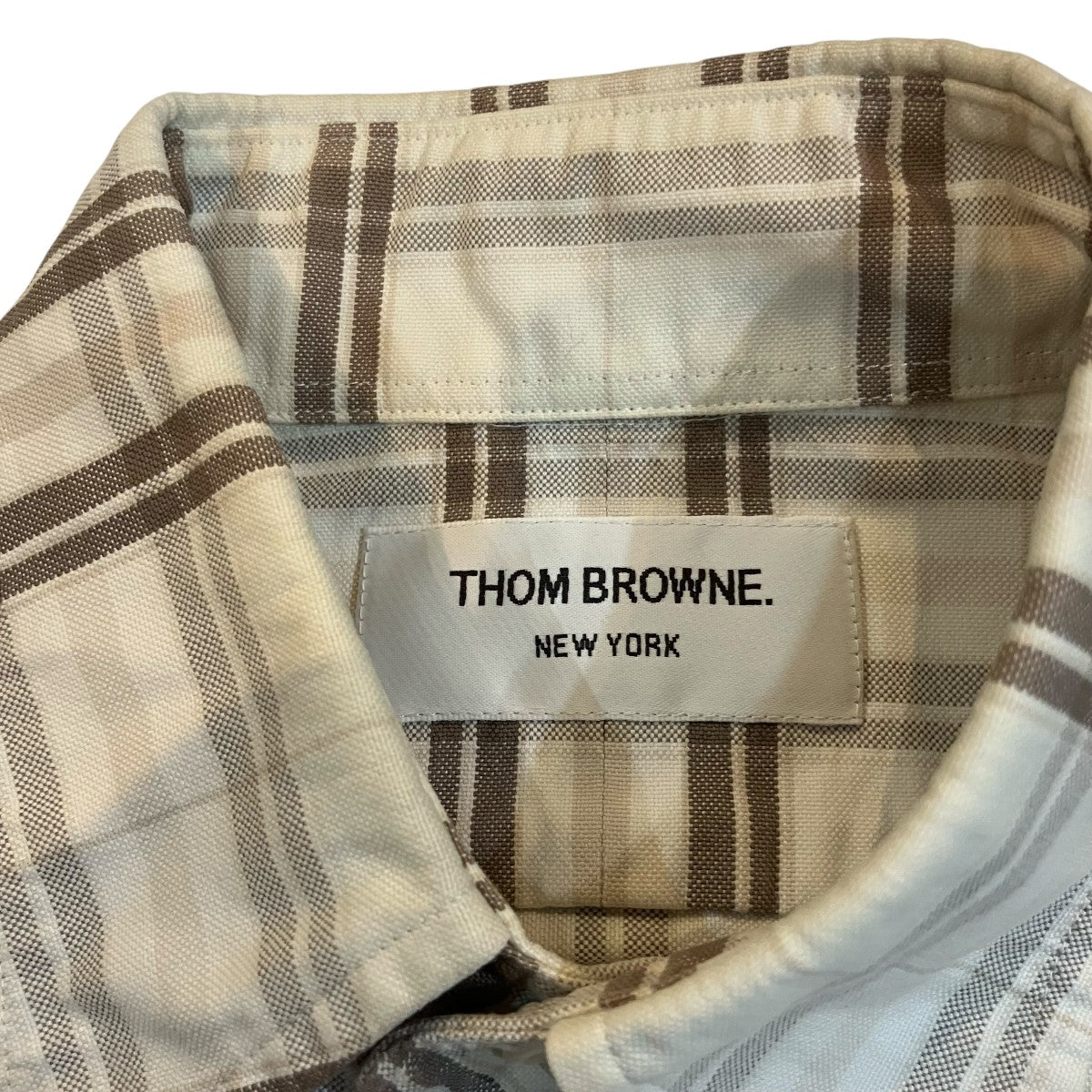 Thom Browne チェックシャツMWL001AW6244 古着・中古-5枚目のアイテム画像