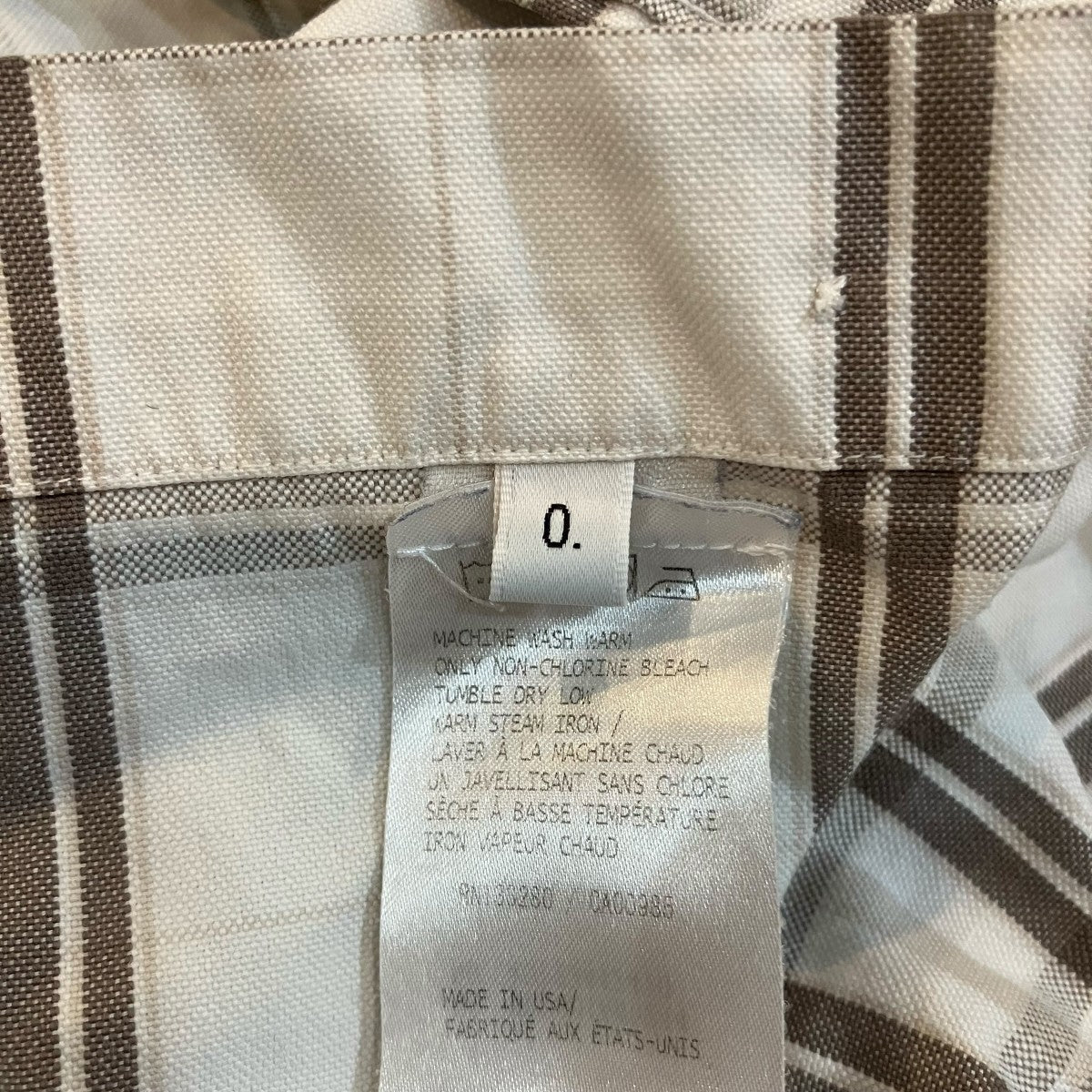 Thom Browne チェックシャツMWL001AW6244 古着・中古-6枚目のアイテム画像
