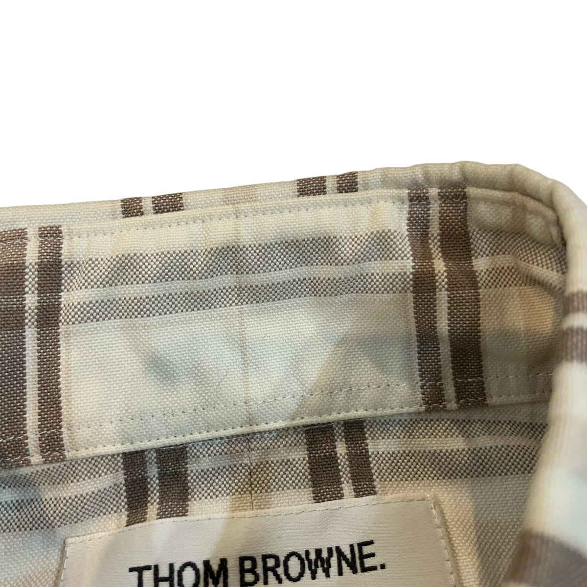 Thom Browne チェックシャツMWL001AW6244 古着・中古-8枚目のアイテム画像
