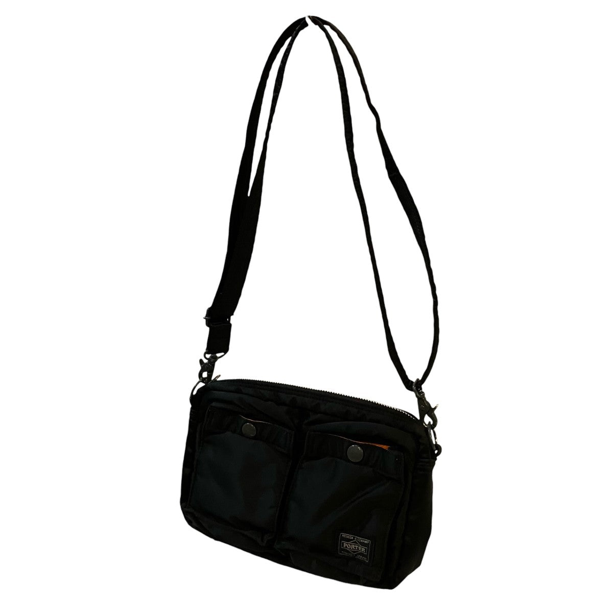 PORTER 2ポケットナイロンショルダーバッグ 古着・中古-1枚目のアイテム画像