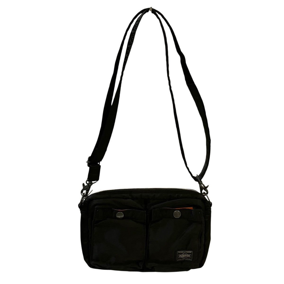PORTER 2ポケットナイロンショルダーバッグ 古着・中古-2枚目のアイテム画像