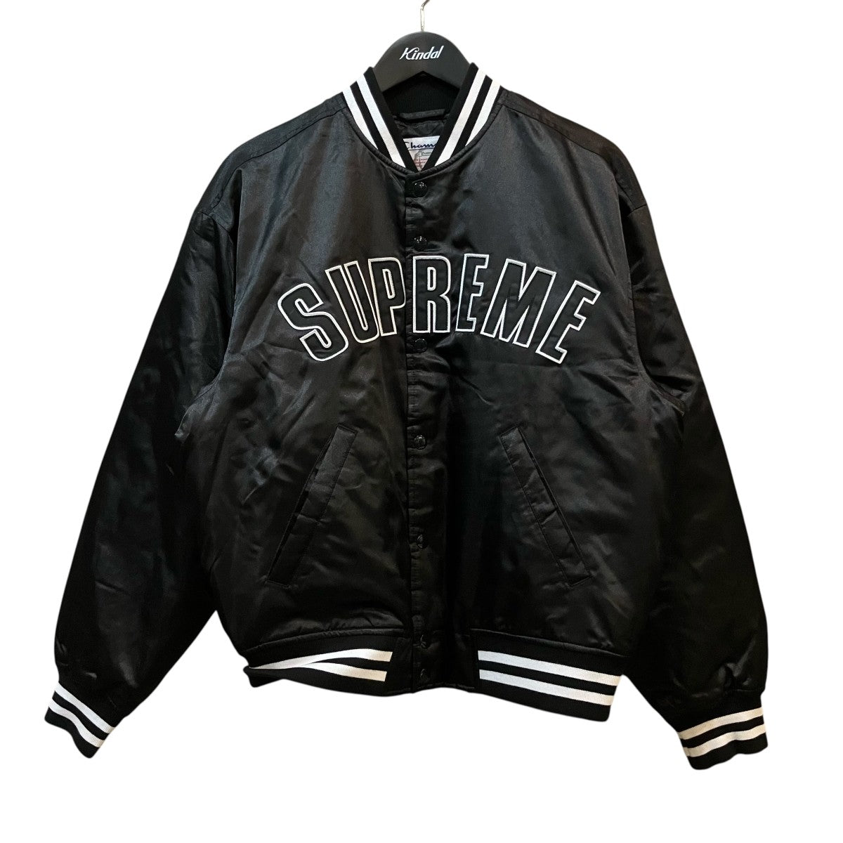Supreme 26SS「Satin Varsity Jacket」サテンバーシティージャケット 古着・中古-1枚目のアイテム画像