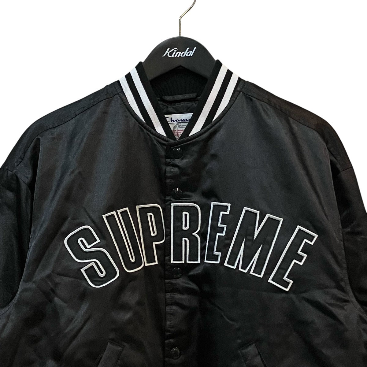 Supreme 26SS「Satin Varsity Jacket」サテンバーシティージャケット 古着・中古-3枚目のアイテム画像