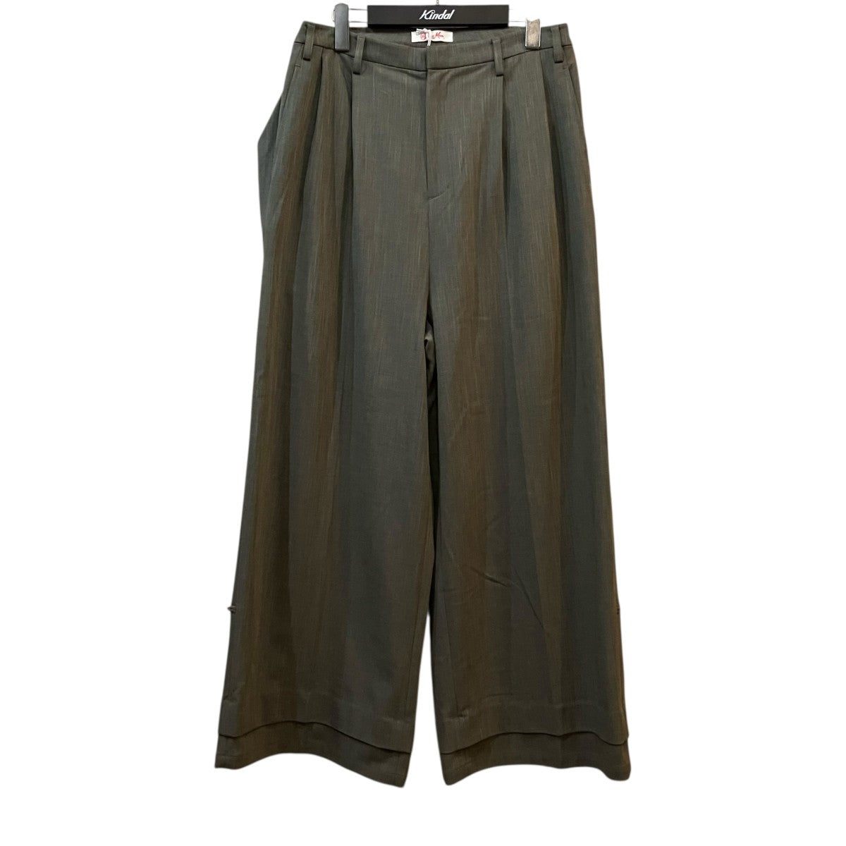 Nu Suit Trousers ワイドスラックスパンツ