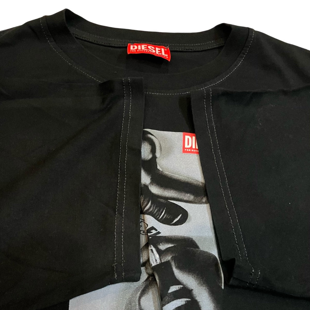 DIESEL プリントTシャツ 古着・中古-4枚目のアイテム画像