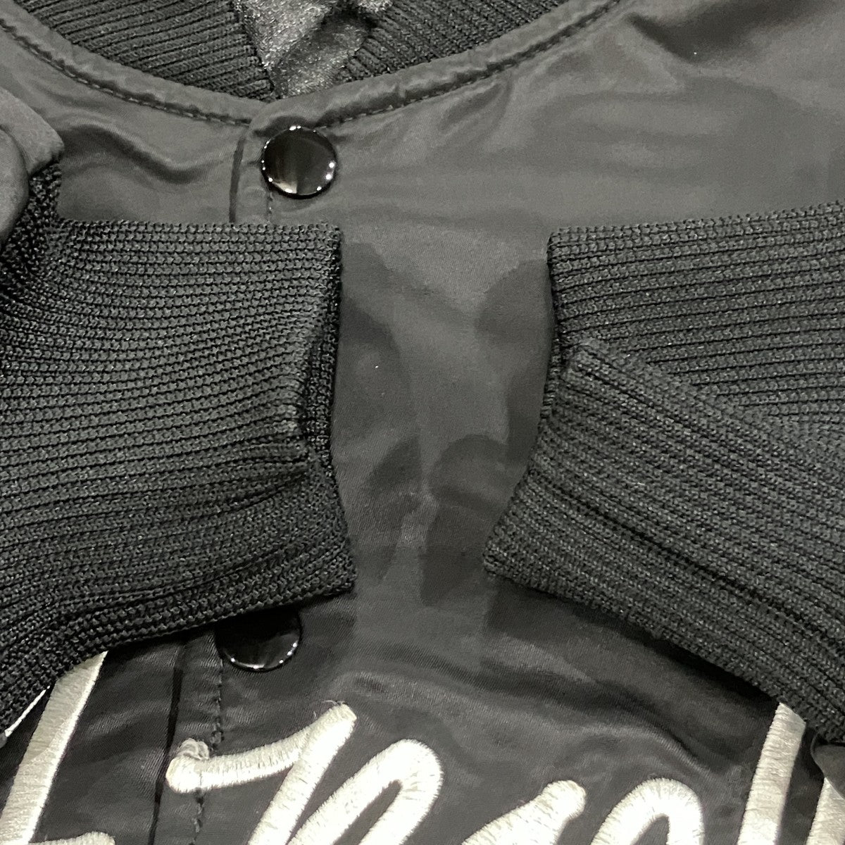 LA Chapter Satin Varsity Jacket サテンバーシティジャケット