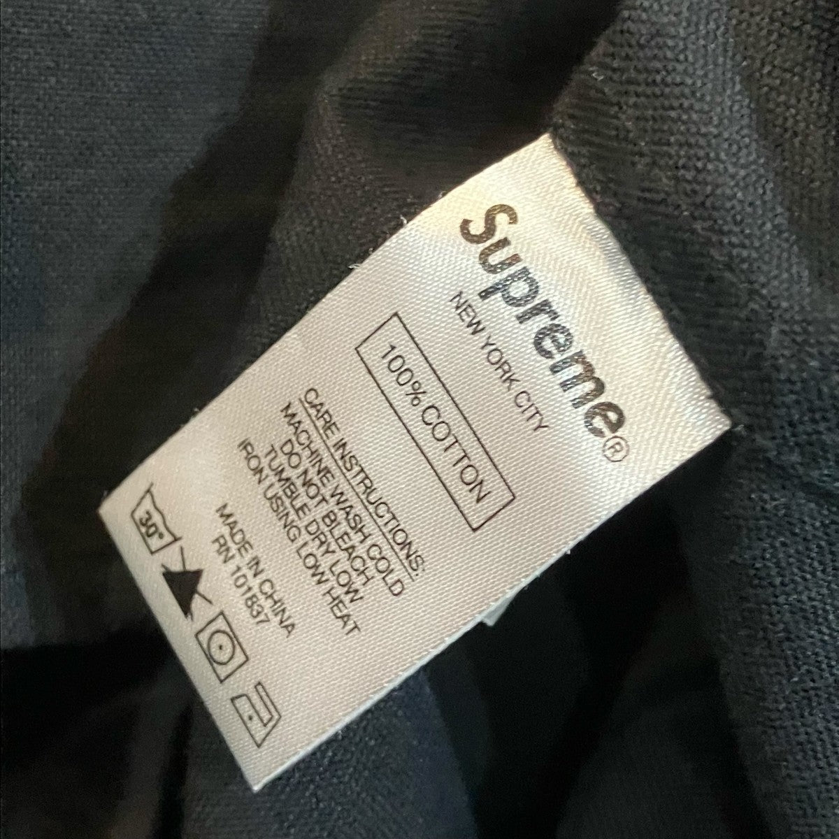 Supreme Patchwork Oxford Shirt オックスフォードパッチワークポケットシャツ 古着・中古-6枚目のアイテム画像