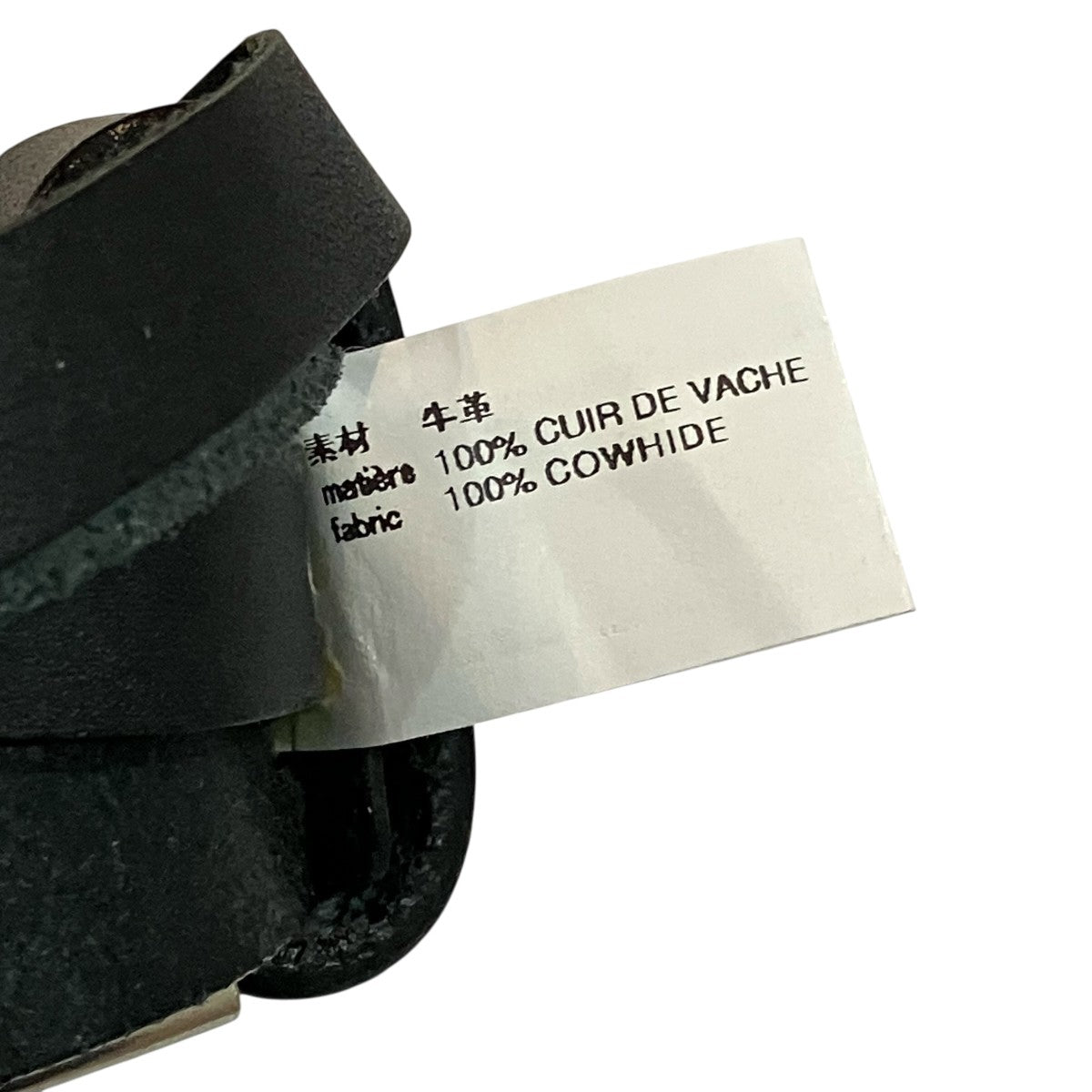 COMME des GARCONS HOMME レザーベルト 古着・中古-9枚目のアイテム画像