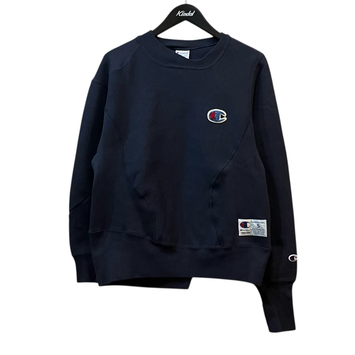Champion×UNDERCOVER リバースウィーブクルーネックスウェット 古着・中古-1枚目のアイテム画像