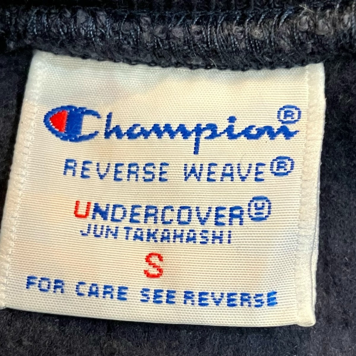 Champion×UNDERCOVER リバースウィーブクルーネックスウェット 古着・中古-6枚目のアイテム画像