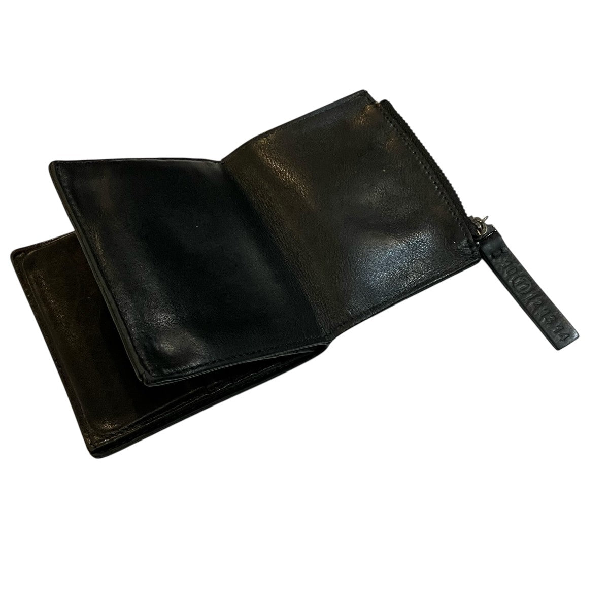 Maison Margiela レザー二つ折り財布 古着・中古-7枚目のアイテム画像