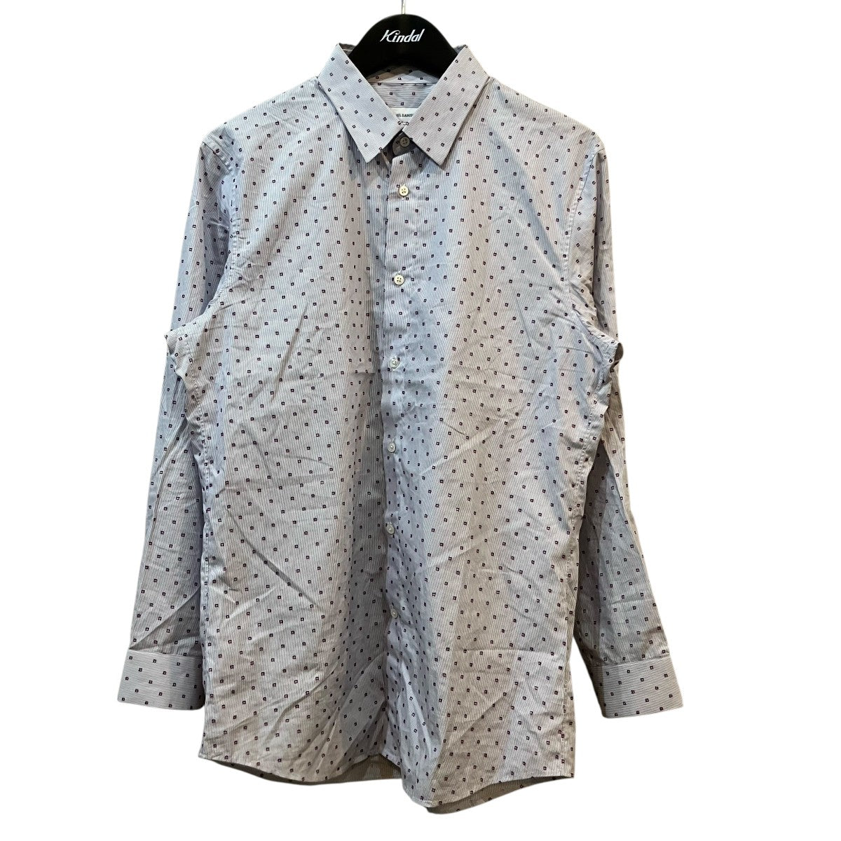 JIL SANDER 総柄長袖シャツJSMI740226 古着・中古-1枚目のアイテム画像