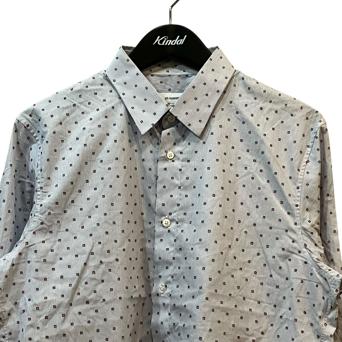 JIL SANDER 総柄長袖シャツJSMI740226 古着・中古-3枚目のアイテム画像