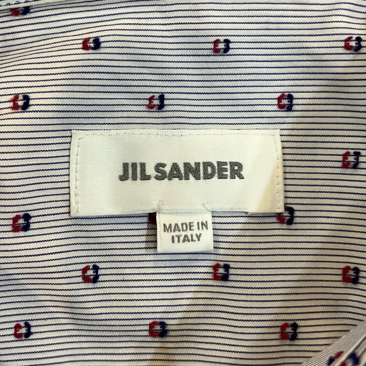 JIL SANDER 総柄長袖シャツJSMI740226 古着・中古-5枚目のアイテム画像