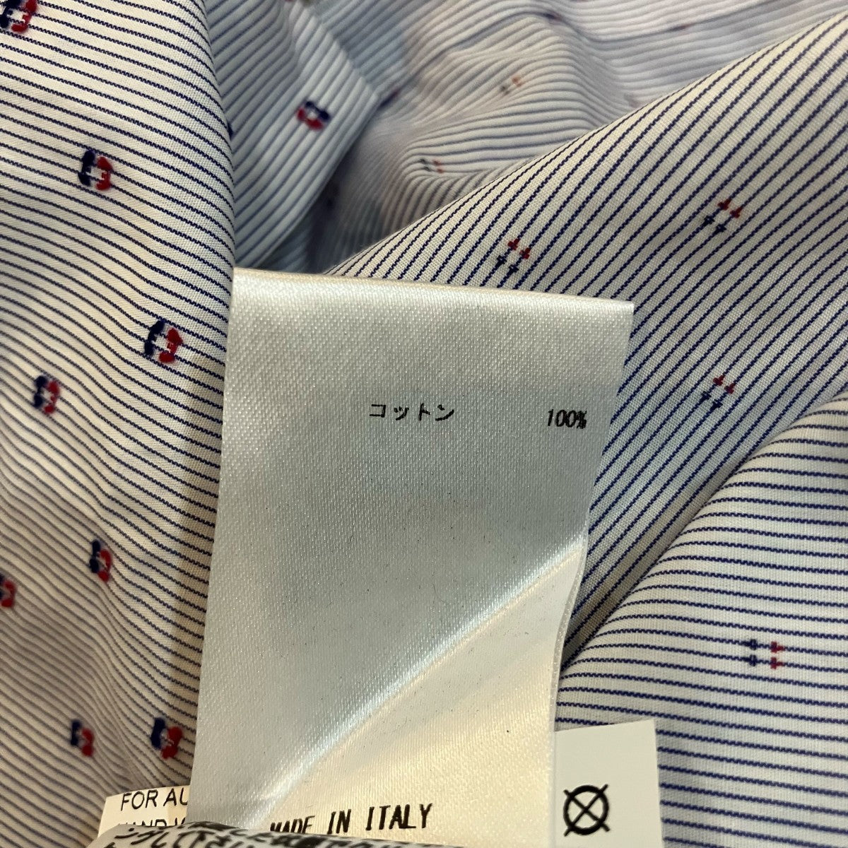 JIL SANDER 総柄長袖シャツJSMI740226 古着・中古-7枚目のアイテム画像