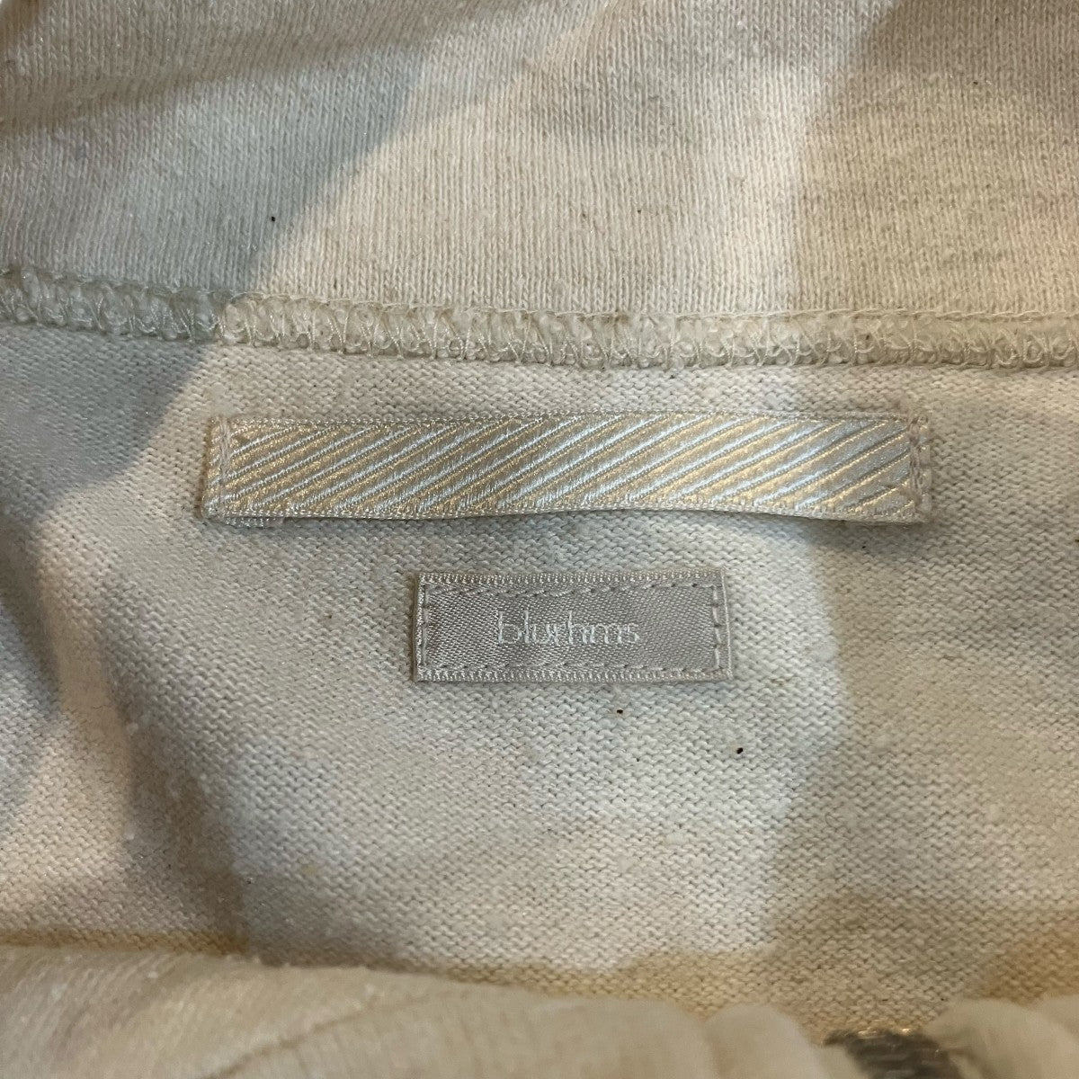 blurhms ROOTSTOCK 「C Silk Nep Harf-zip」ハーフジップスウェットBHS23S032 古着・中古-5枚目のアイテム画像