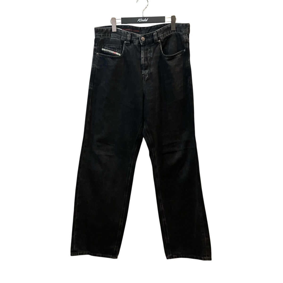 DIESEL 2001 D-MACRO ワイドデニムパンツ 古着・中古-1枚目のアイテム画像