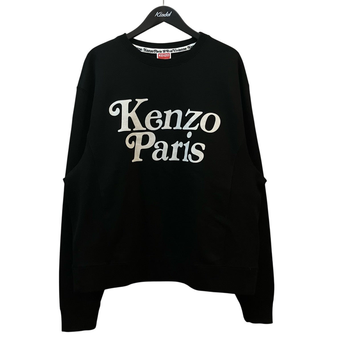 KENZO×VERDY クルーネックスウェットFE55SW1464MG 古着・中古-1枚目のアイテム画像