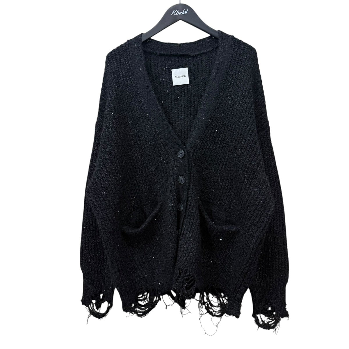 SHINY GRUNGE KNIT CARDIGANニットカーディガン112320130400