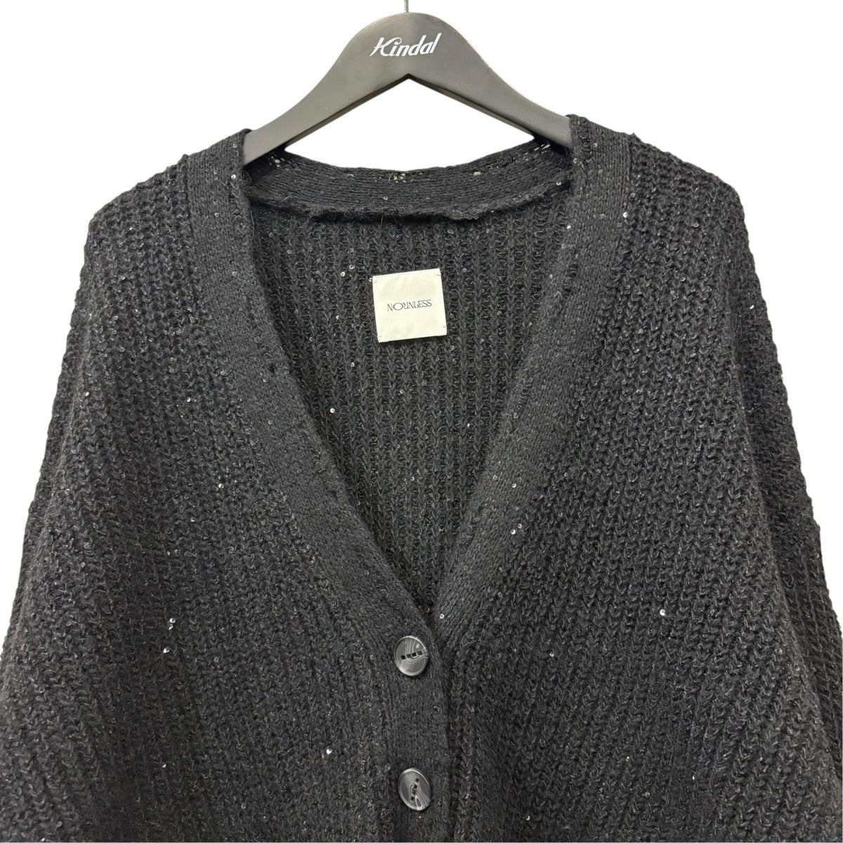 SHINY GRUNGE KNIT CARDIGANニットカーディガン112320130400