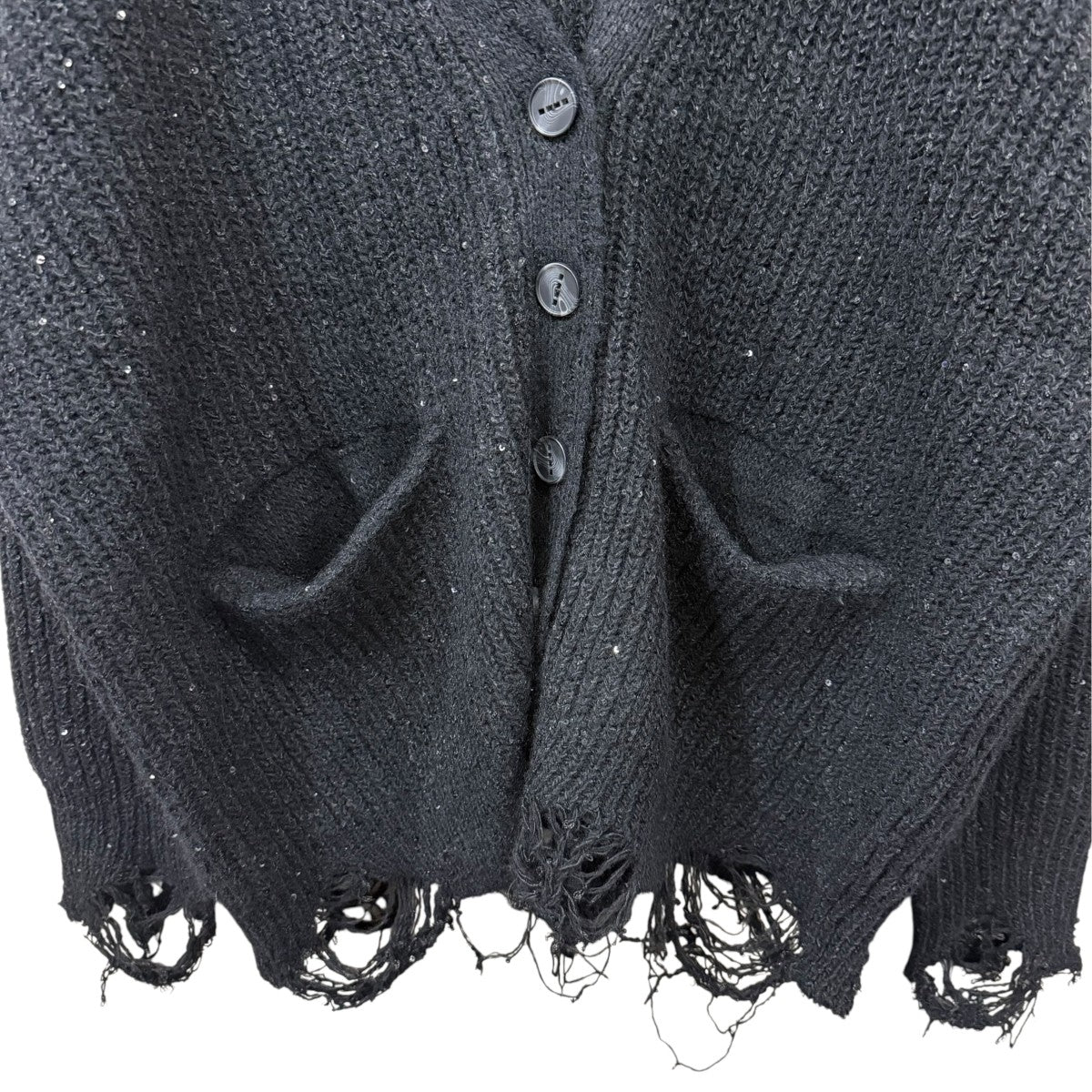 SHINY GRUNGE KNIT CARDIGANニットカーディガン112320130400