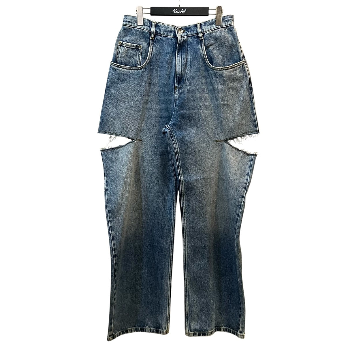 Maison Margiela 1 スラッシュディテール カットオフ シデニムパンツS51LA0051 古着・中古-1枚目のアイテム画像