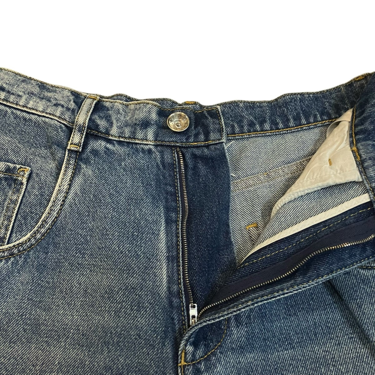 Maison Margiela 1 スラッシュディテール カットオフ シデニムパンツS51LA0051 古着・中古-3枚目のアイテム画像