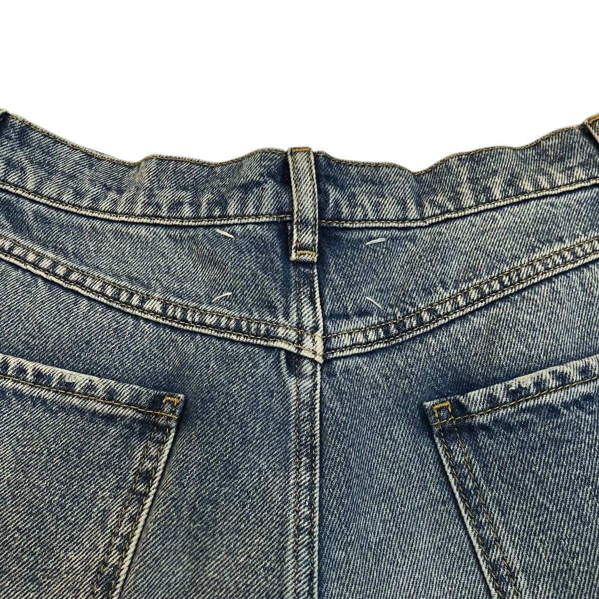Maison Margiela 1 スラッシュディテール カットオフ シデニムパンツS51LA0051 古着・中古-4枚目のアイテム画像
