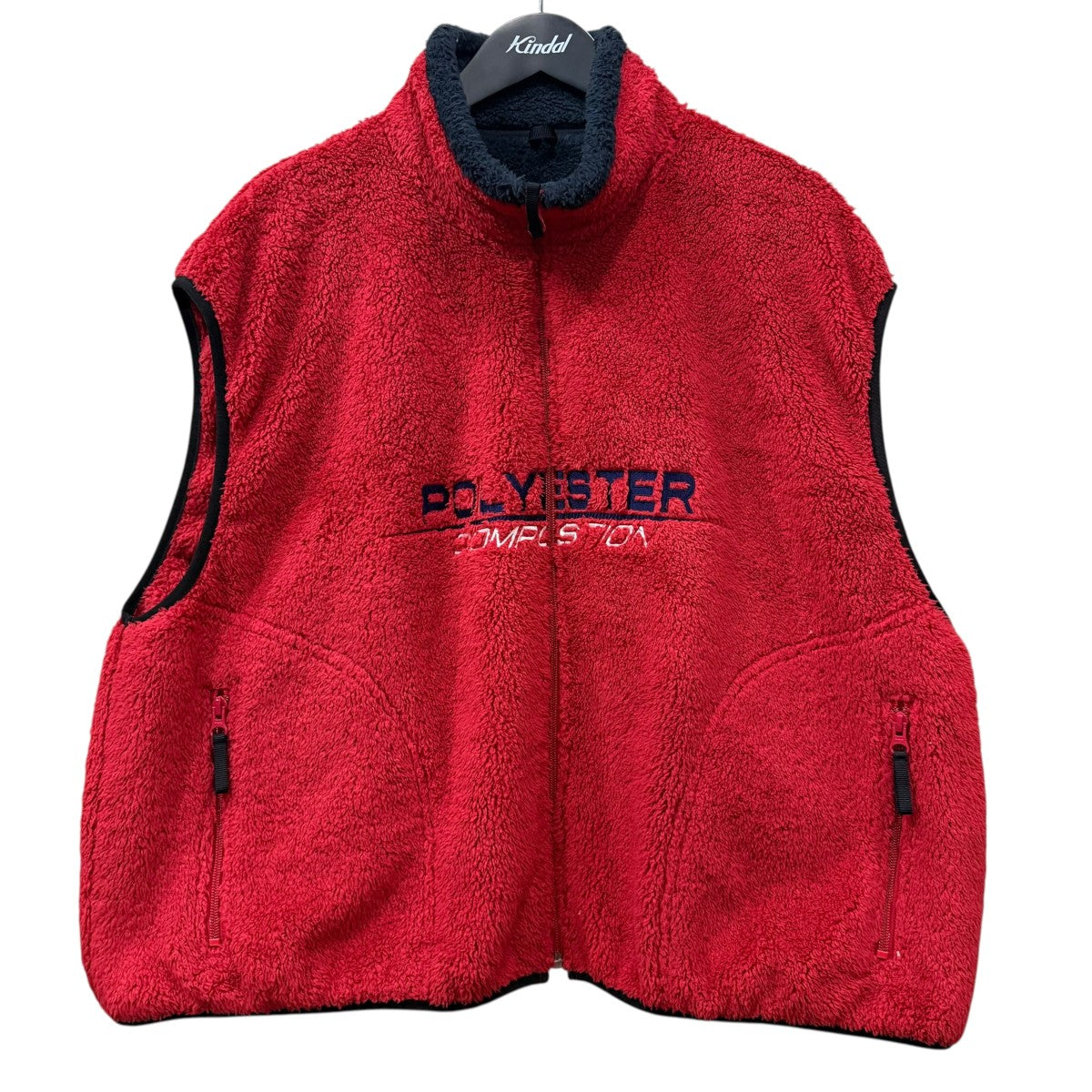 POLYESTER FLEECE VESTフリースジップベスト18AW23VE05