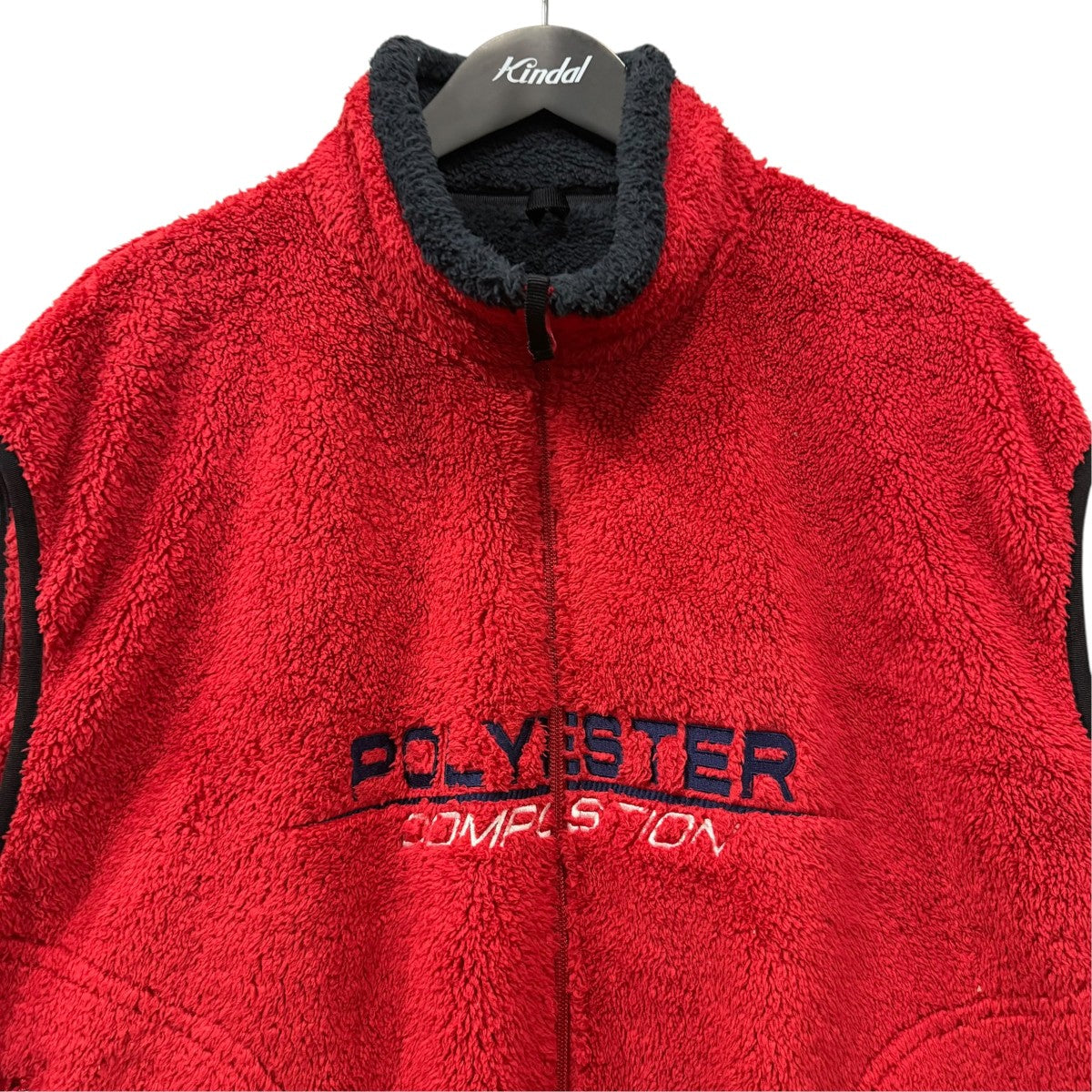 POLYESTER FLEECE VESTフリースジップベスト18AW23VE05