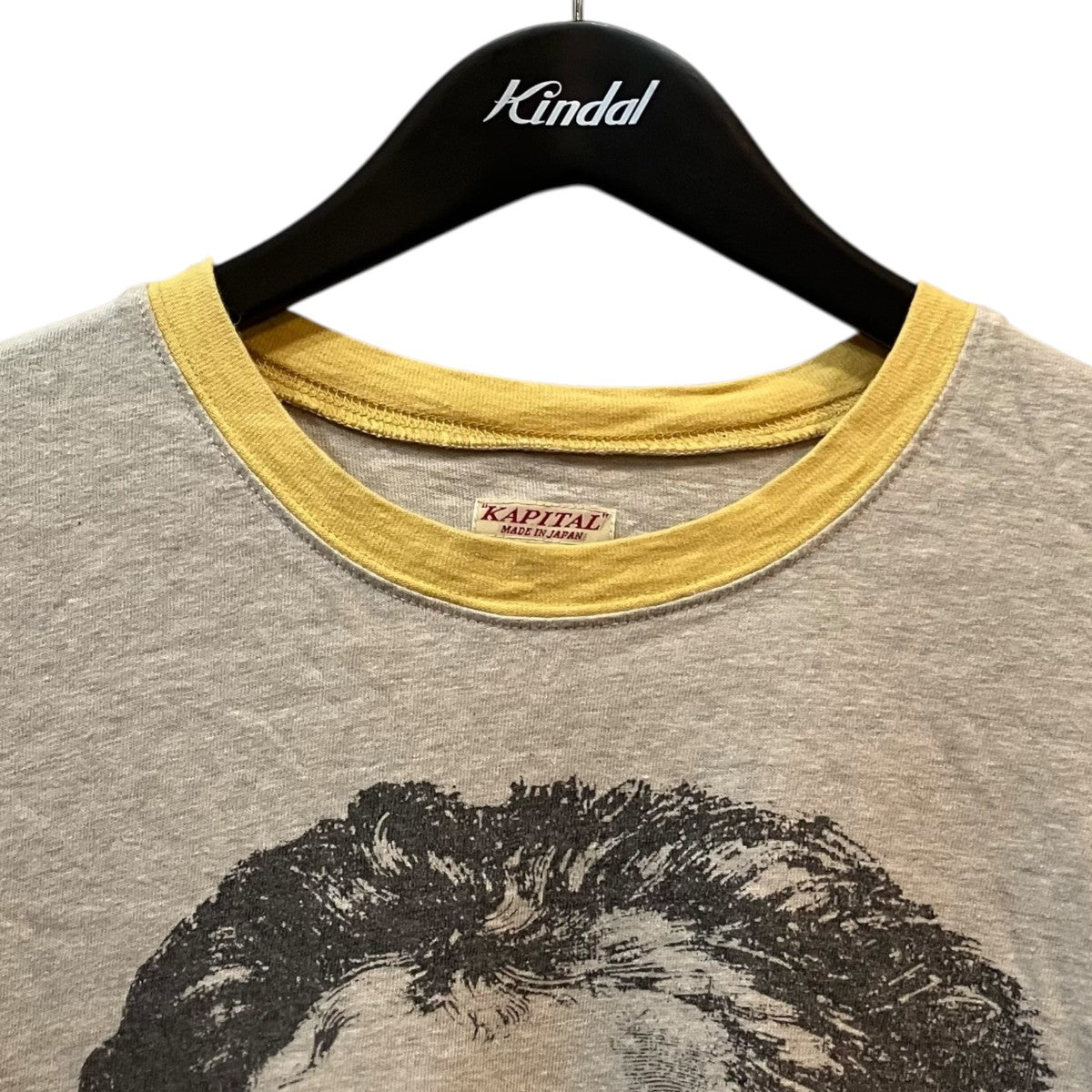 KAPITAL ベートーベンプリントＴシャツ 古着・中古-3枚目のアイテム画像