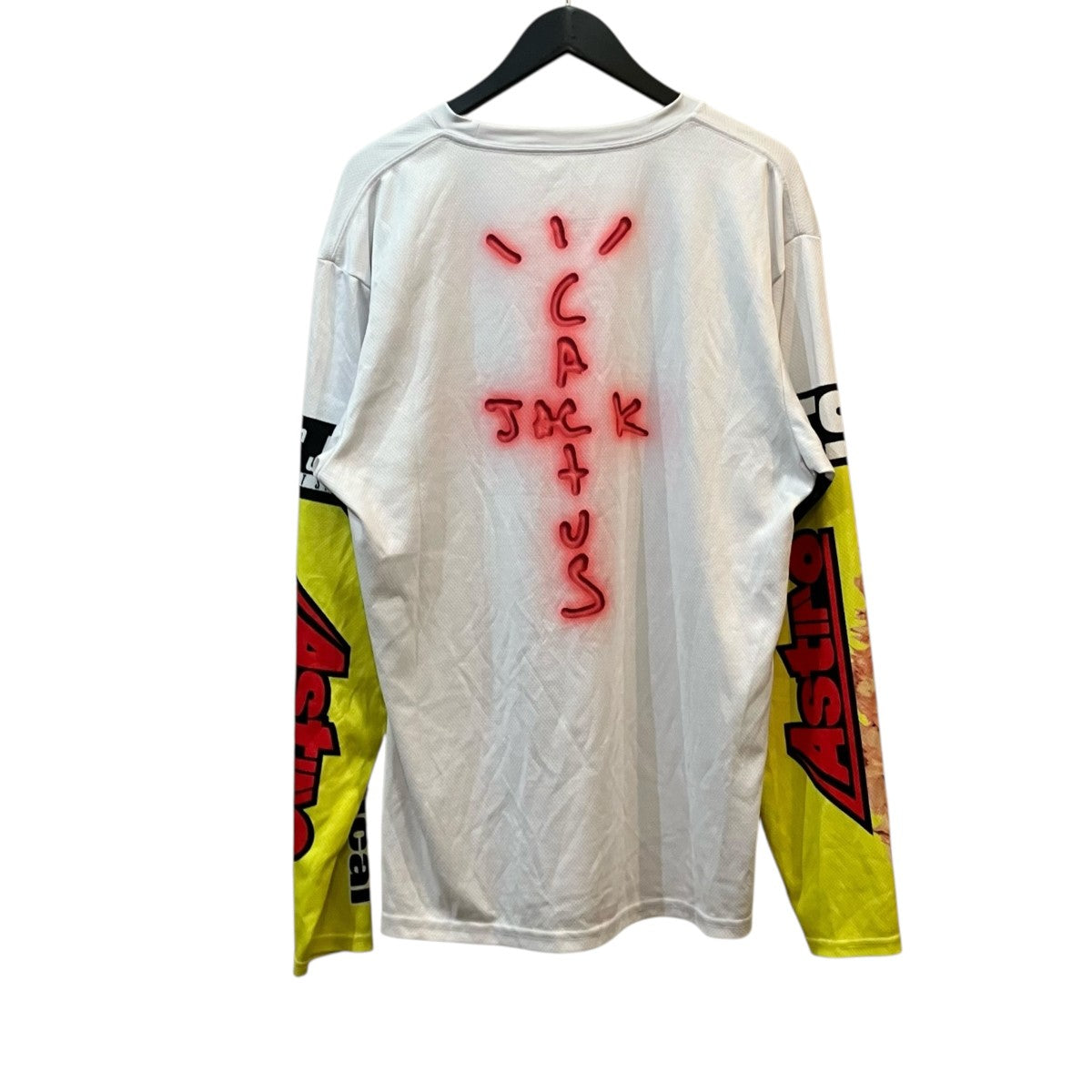 CACTUS JACK CJ GAMING LS JERSEY IIWHITEゲームシャツ 古着・中古-2枚目のアイテム画像