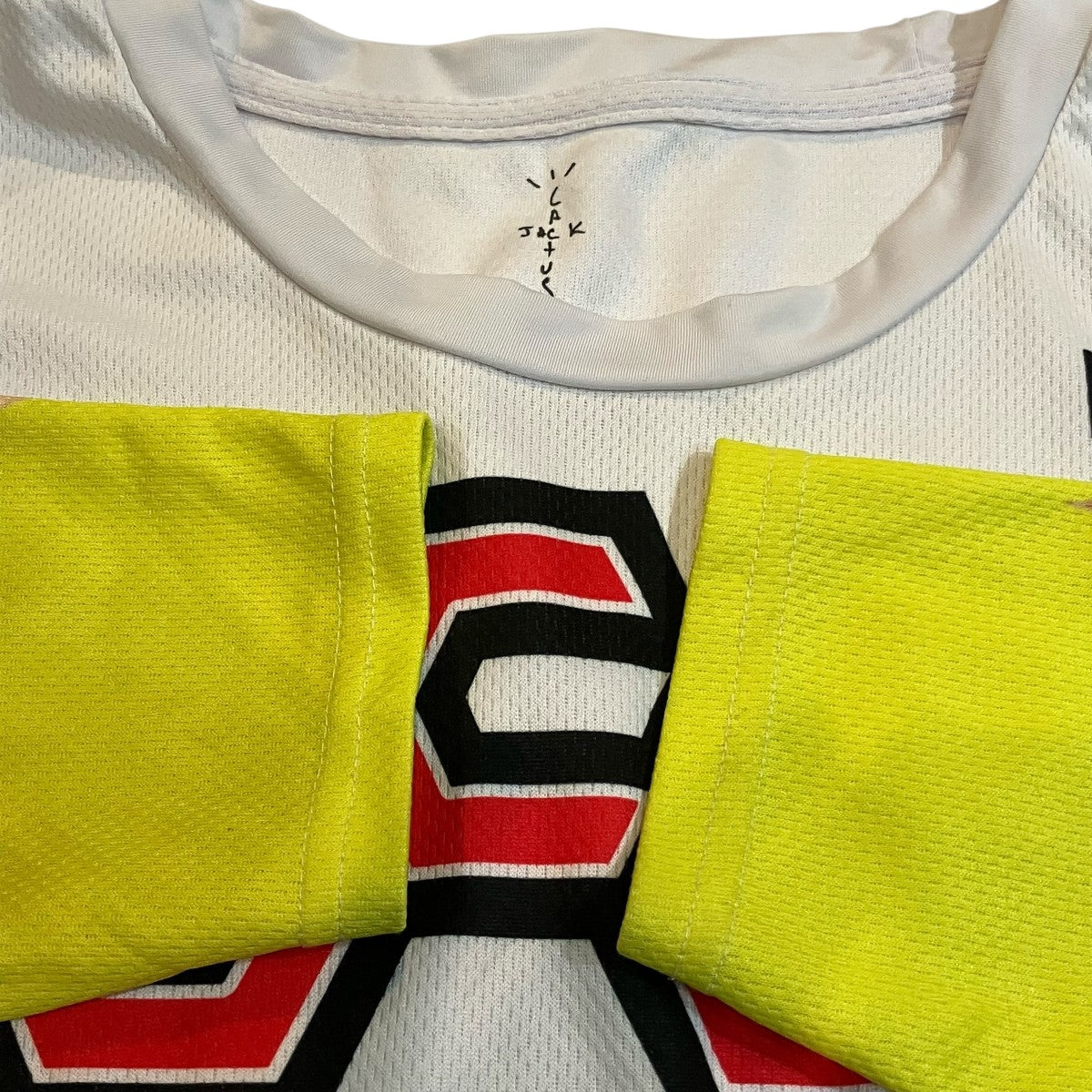 CACTUS JACK CJ GAMING LS JERSEY IIWHITEゲームシャツ 古着・中古-4枚目のアイテム画像