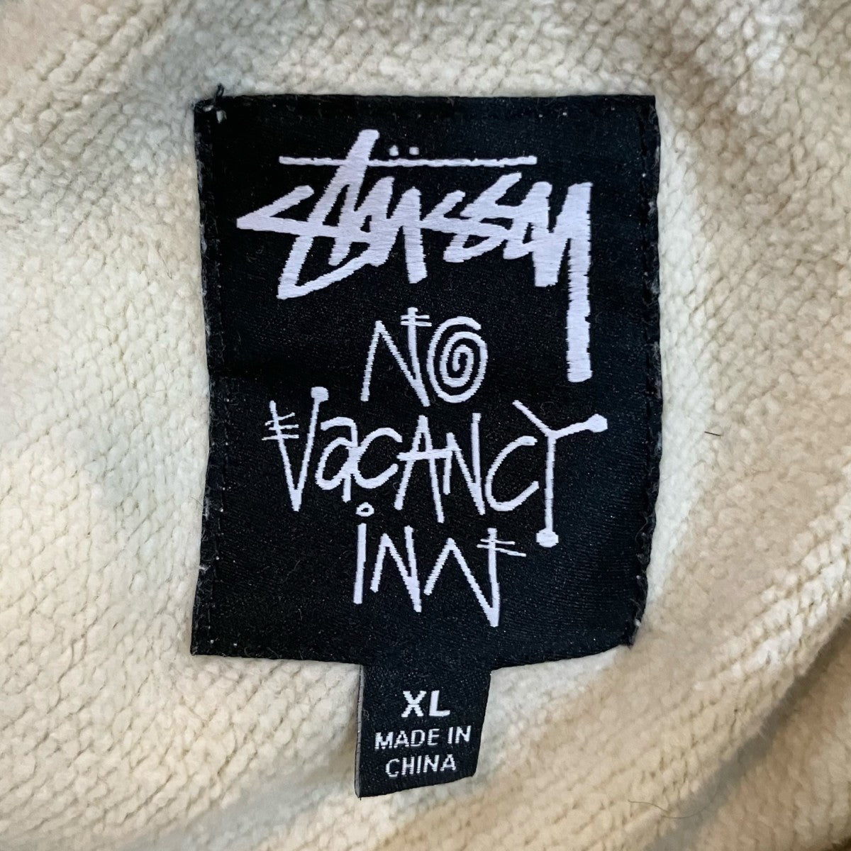 stussy×NO VACANCY INN プルオーバーパーカー 古着・中古-5枚目のアイテム画像