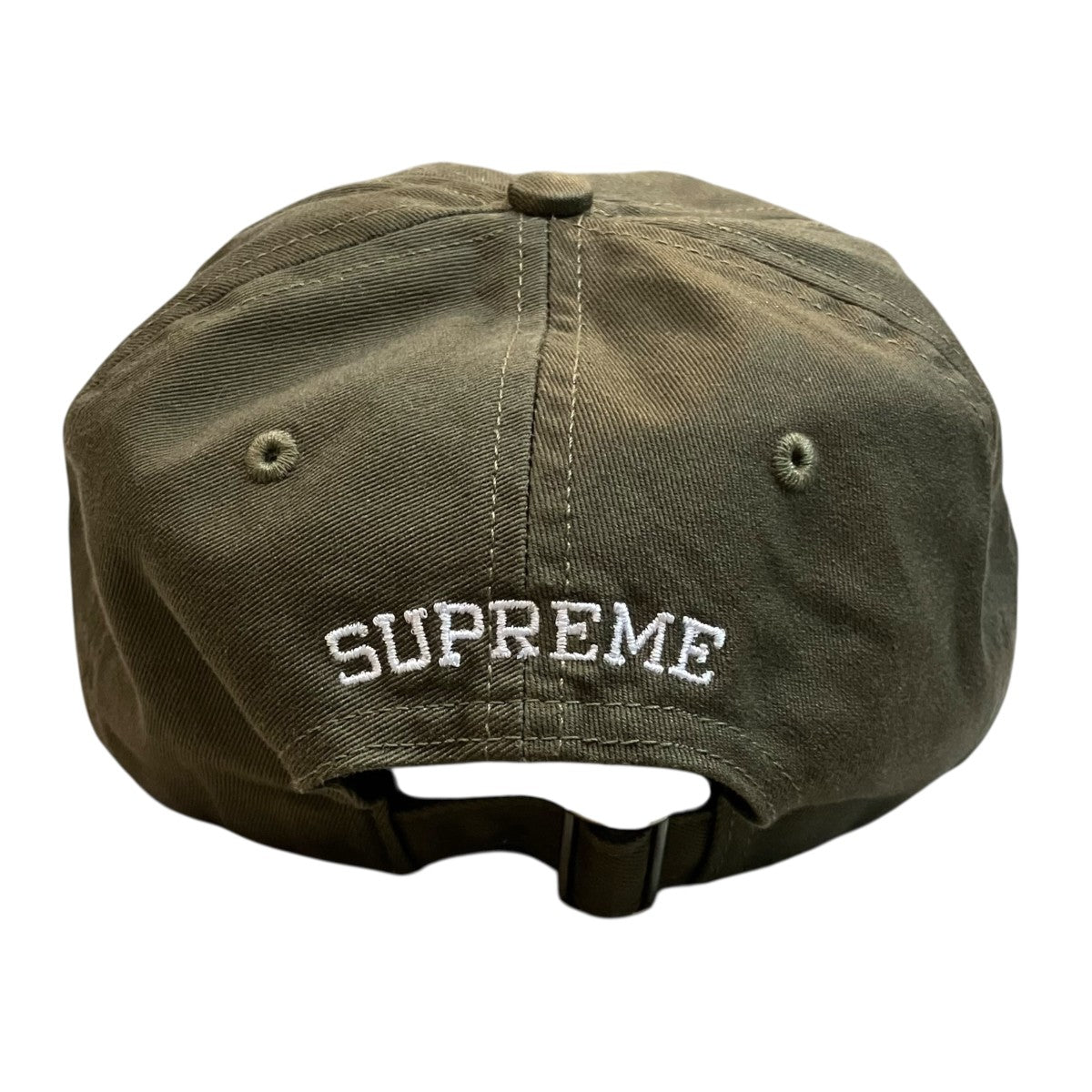 Supreme 21AW「Est 1994 6 Panel」刺繍キャップ 古着・中古-3枚目のアイテム画像