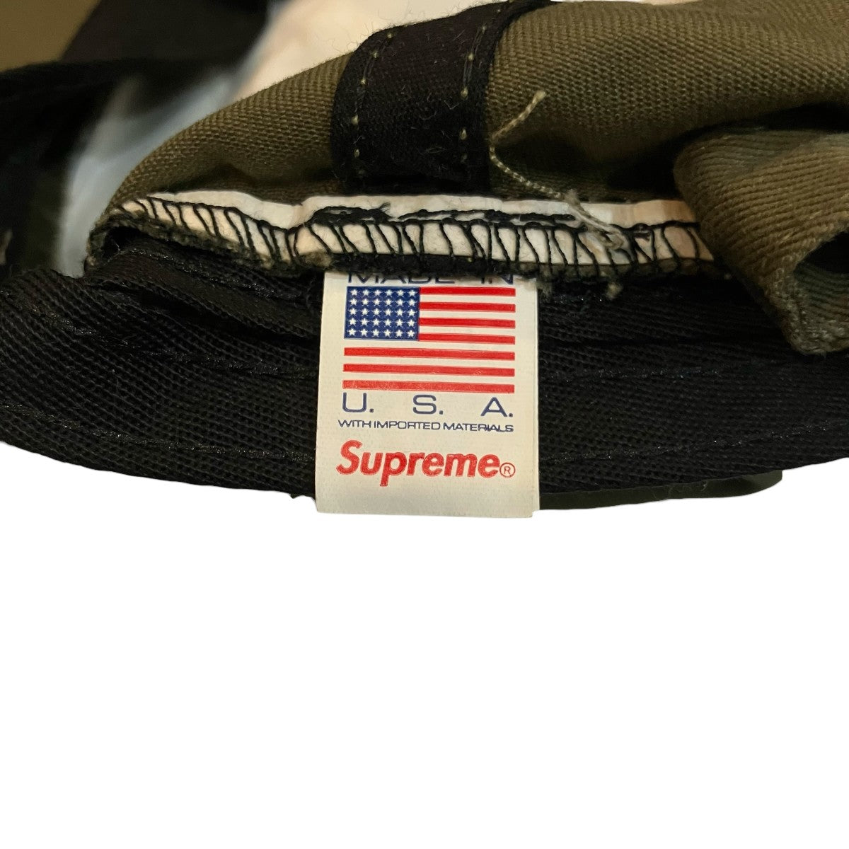 Supreme 21AW「Est 1994 6 Panel」刺繍キャップ 古着・中古-5枚目のアイテム画像