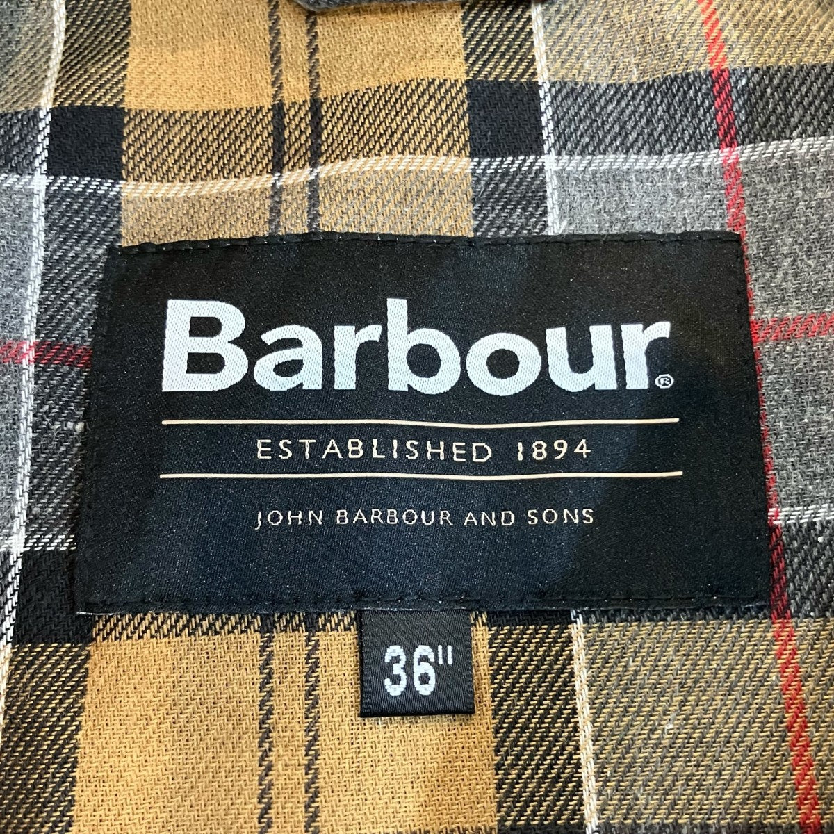 Barbour 「BEDALE」ワックスオイルドジャケット252MWX1679 古着・中古-6枚目のアイテム画像