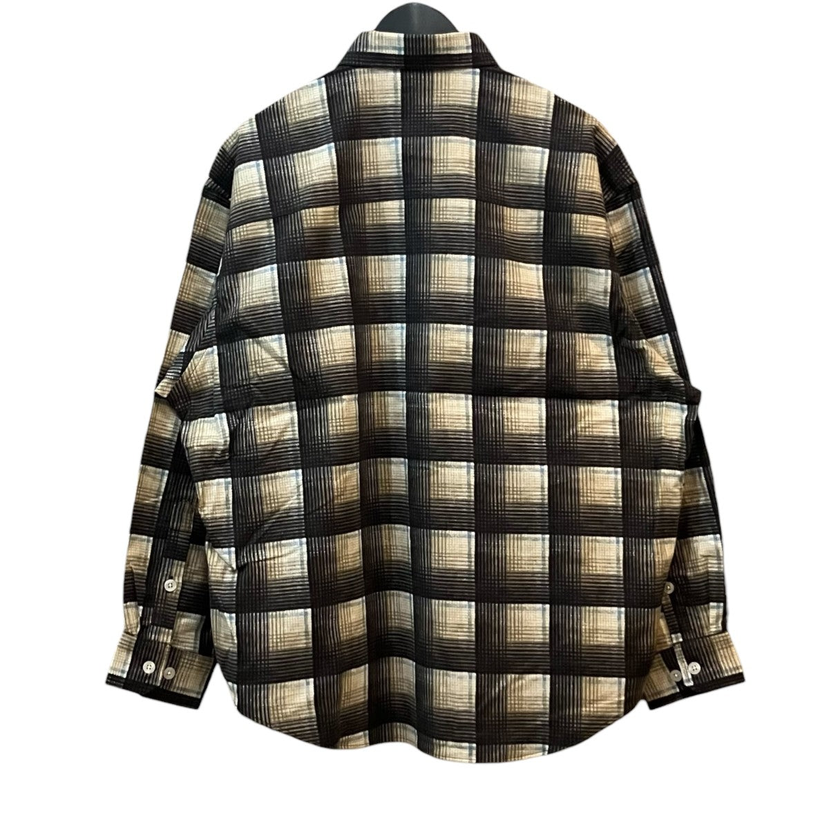 WTAPS TXT 02 LS Cotton． Flannel． チェックシャツ 古着・中古-2枚目のアイテム画像