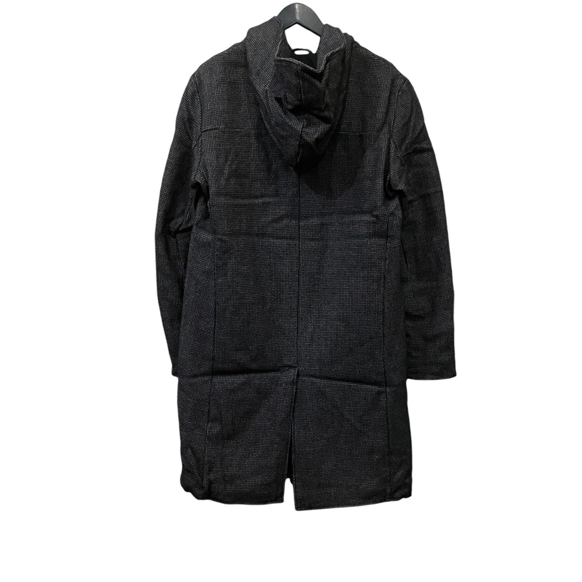 incarnation Double Breast Hooded Button Wool Coat． フーデッドロングコート 古着・中古-2枚目のアイテム画像