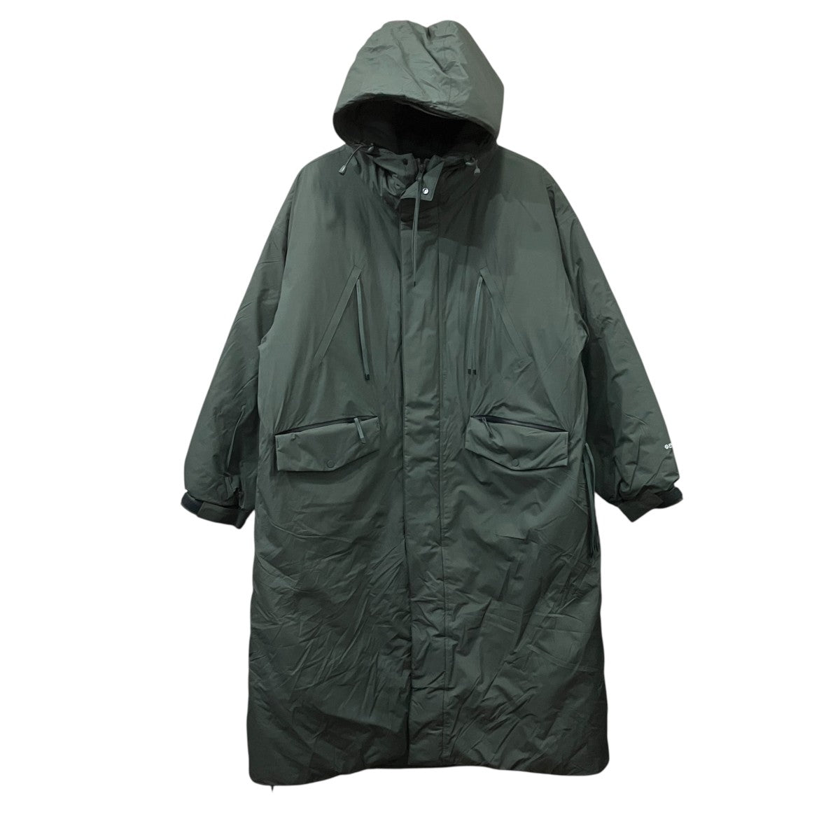 HYKE PERTEX HOODED PADDED COAT 中綿フーデッドコート 古着・中古-1枚目のアイテム画像