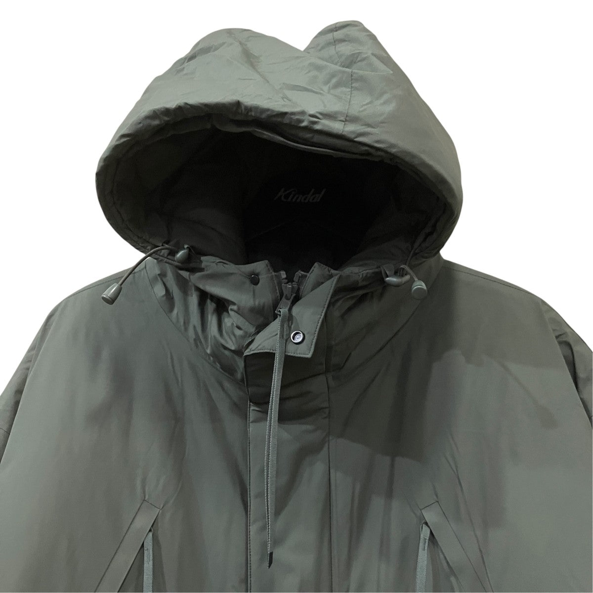 HYKE PERTEX HOODED PADDED COAT 中綿フーデッドコート 古着・中古-3枚目のアイテム画像