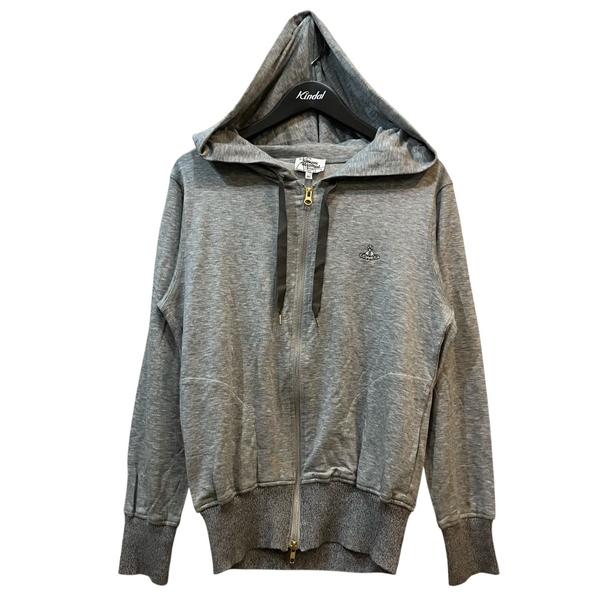 Vivienne Westwood man オーブ刺繍ジップパーカーVW M1 86027 古着・中古-1枚目のアイテム画像