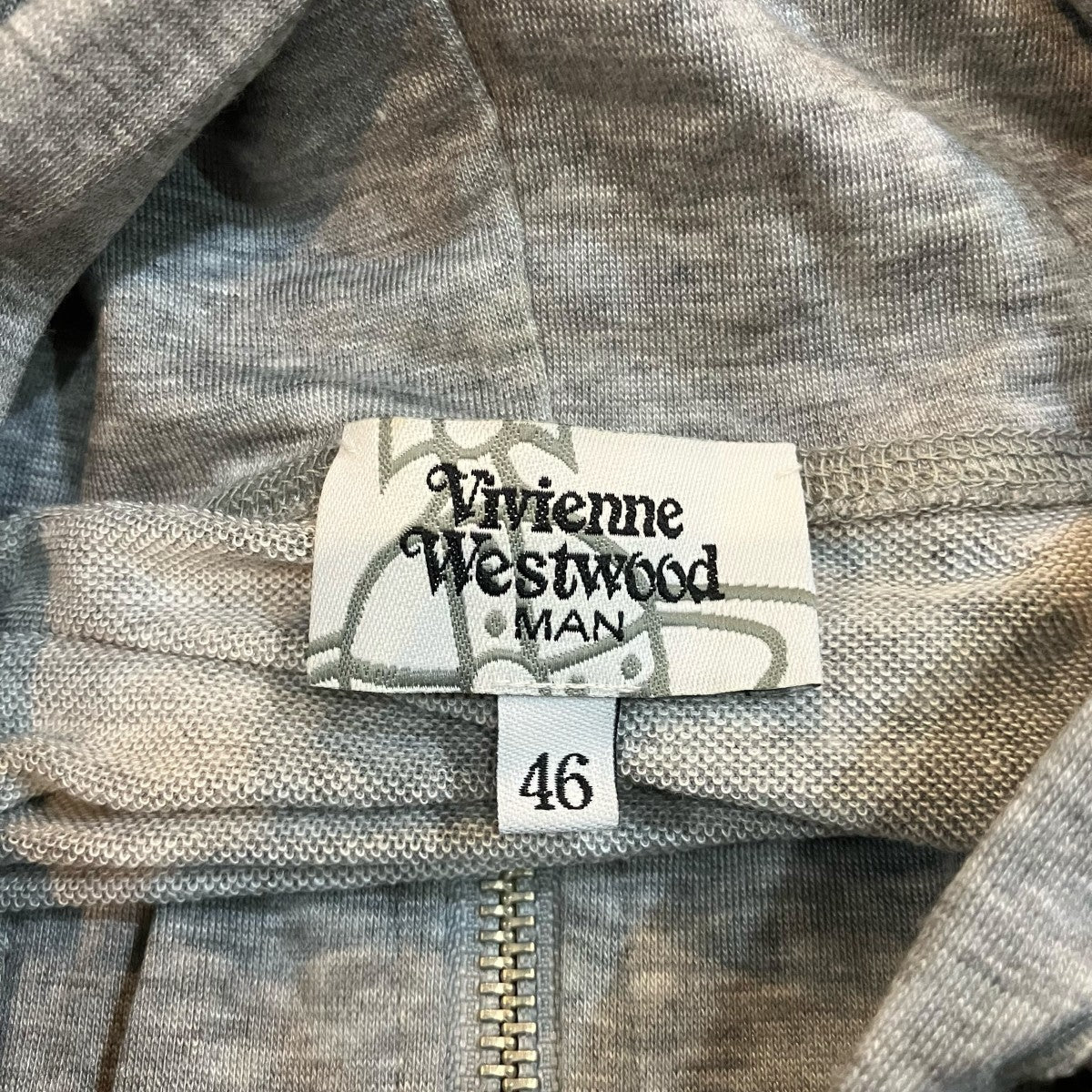 Vivienne Westwood man オーブ刺繍ジップパーカーVW M1 86027 古着・中古-5枚目のアイテム画像