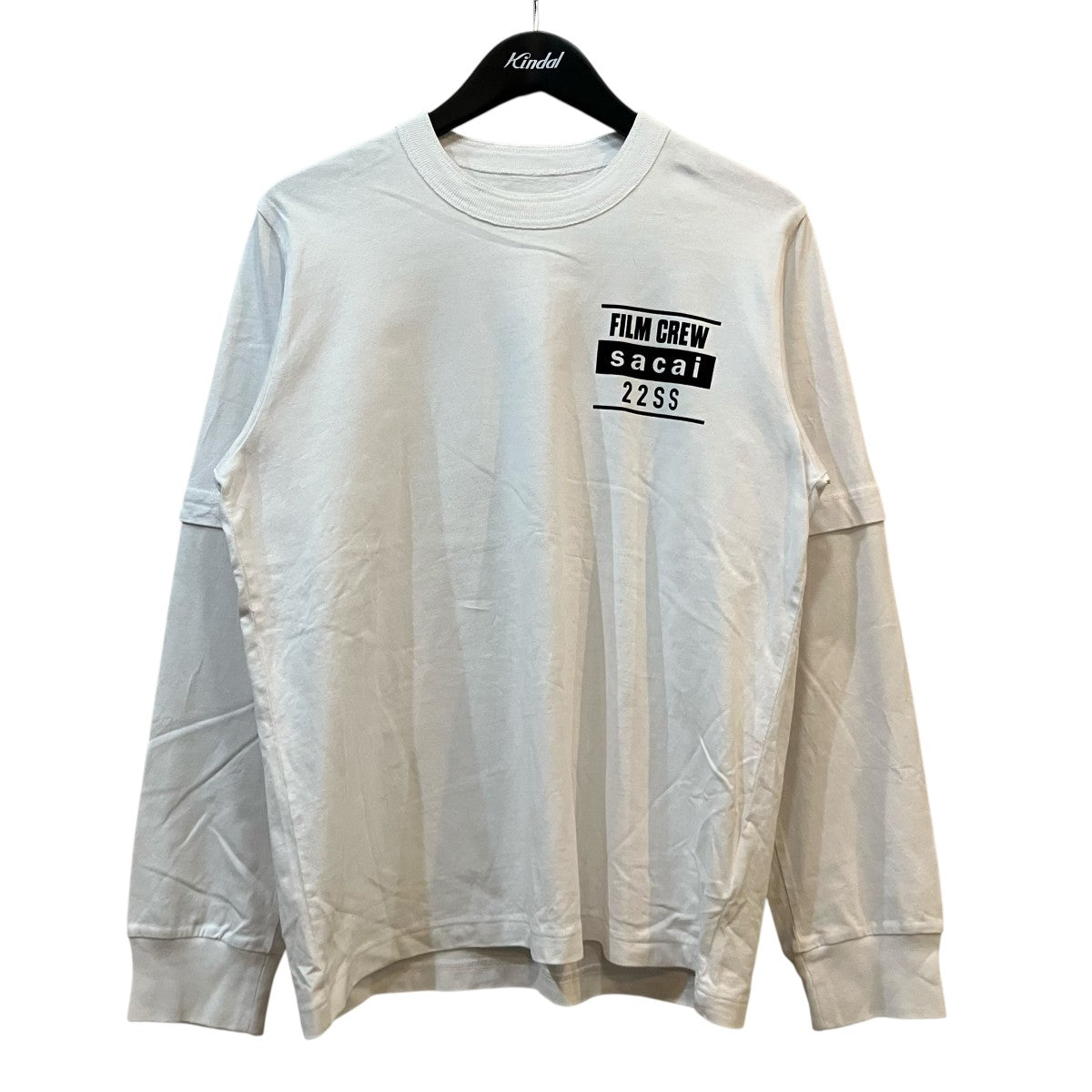 sacai 「Film Crew L S T Shirt」長袖Tシャツ22 0400S 古着・中古-1枚目のアイテム画像