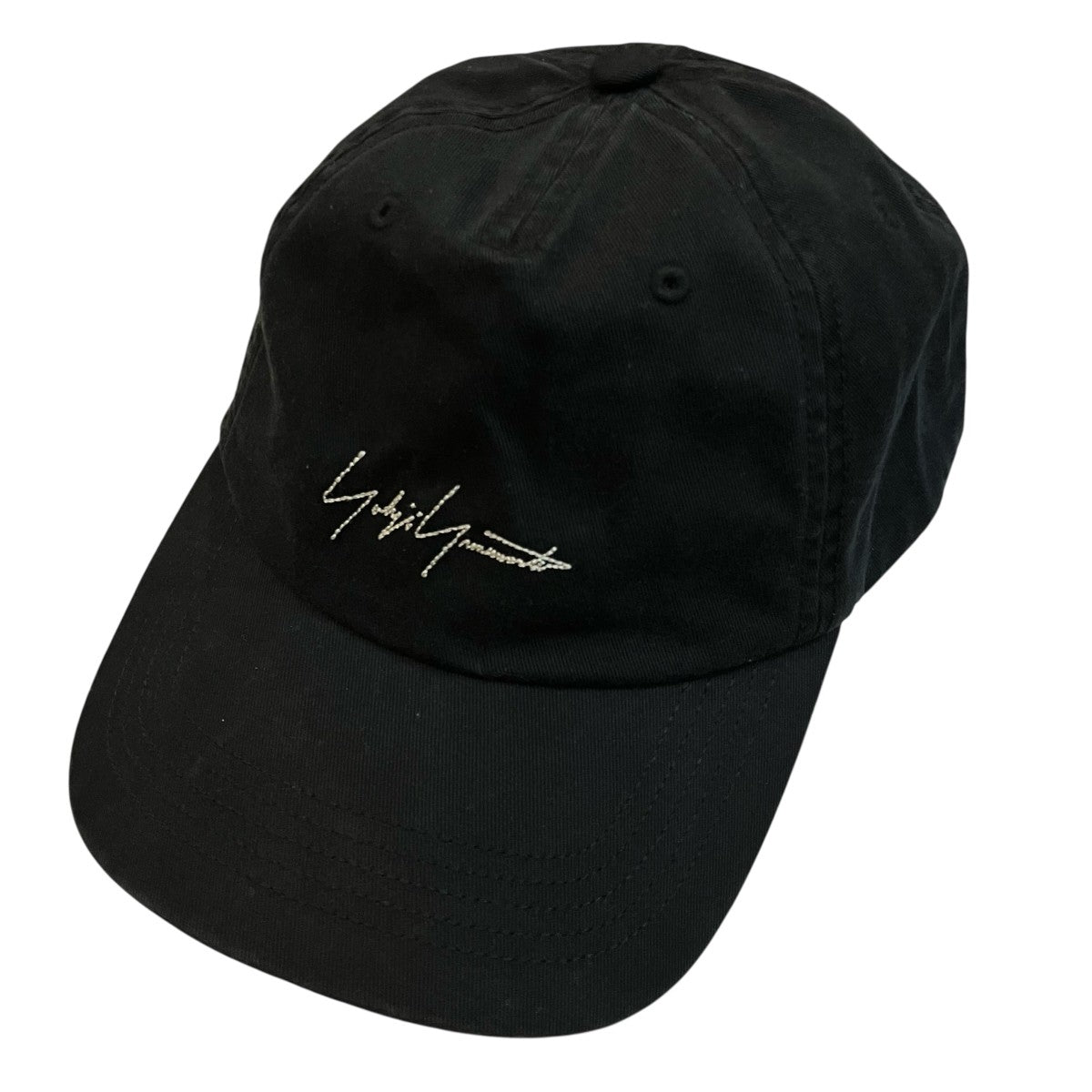 Y-3 「KURO DAD CAP」刺繍キャップHA H31 068 古着・中古-1枚目のアイテム画像