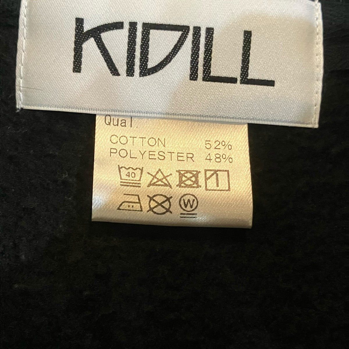 KIDILL(キディル) プリントスウェット KL898 ブラック サイズ Free