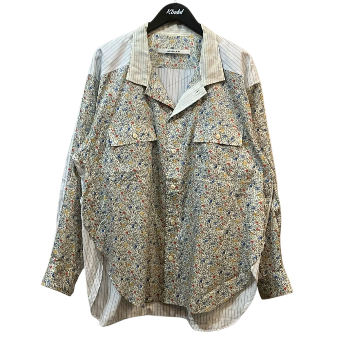 ANSNAM magdalene別注 LIBERTY Shirtsリバティーシャツ 古着・中古-1枚目のアイテム画像
