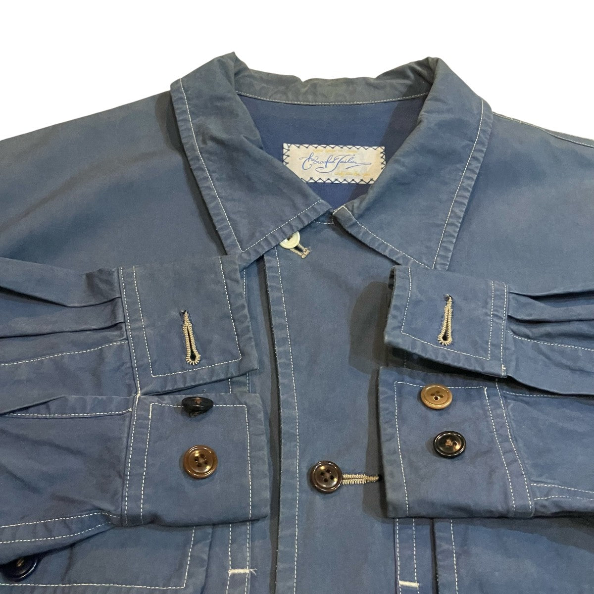 The crooked Tailor(ザクルーキットテーラー) Utility JacketUSED加工