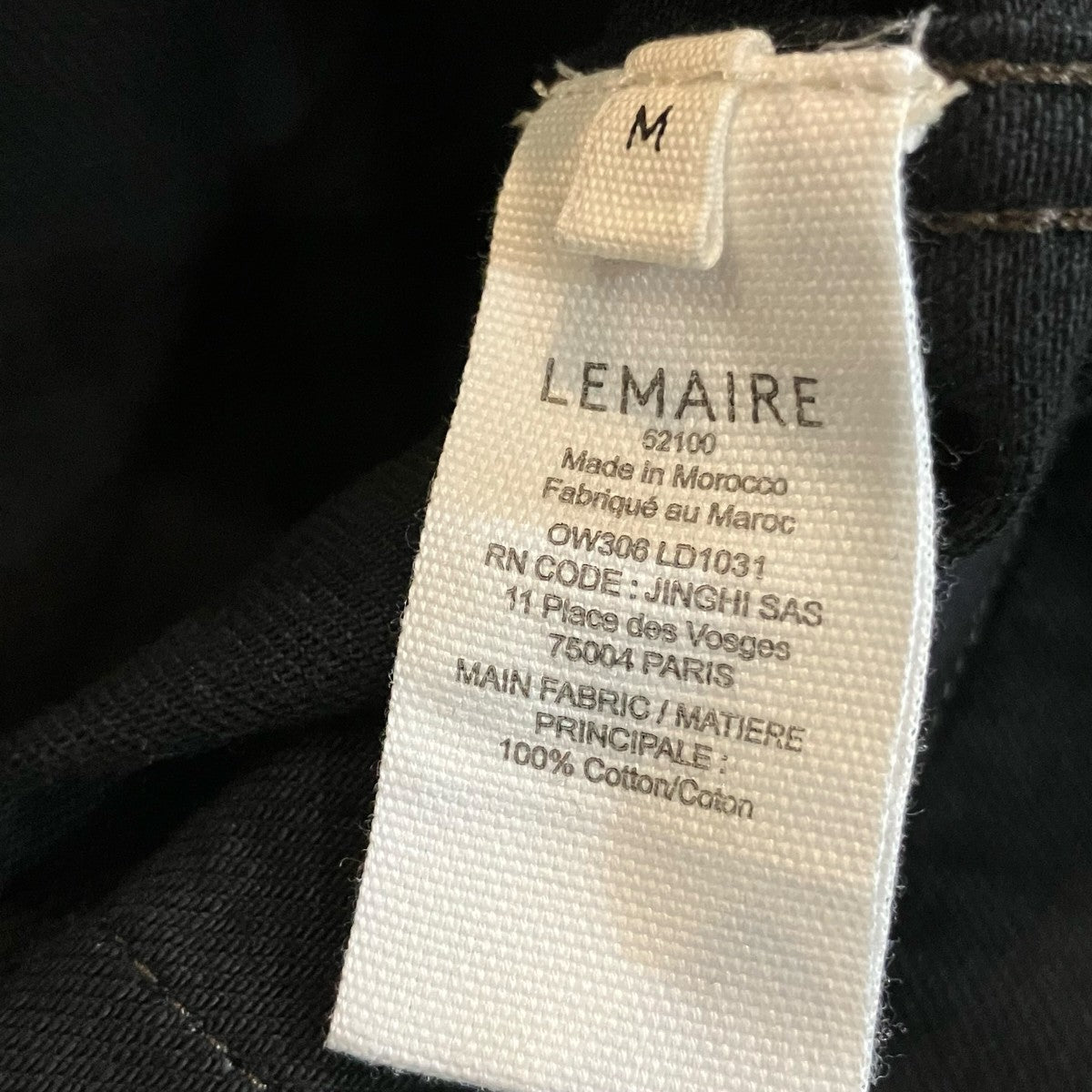 LEMAIRE 【BOXY JACKET】デニムジャケット 古着・中古-5枚目のアイテム画像