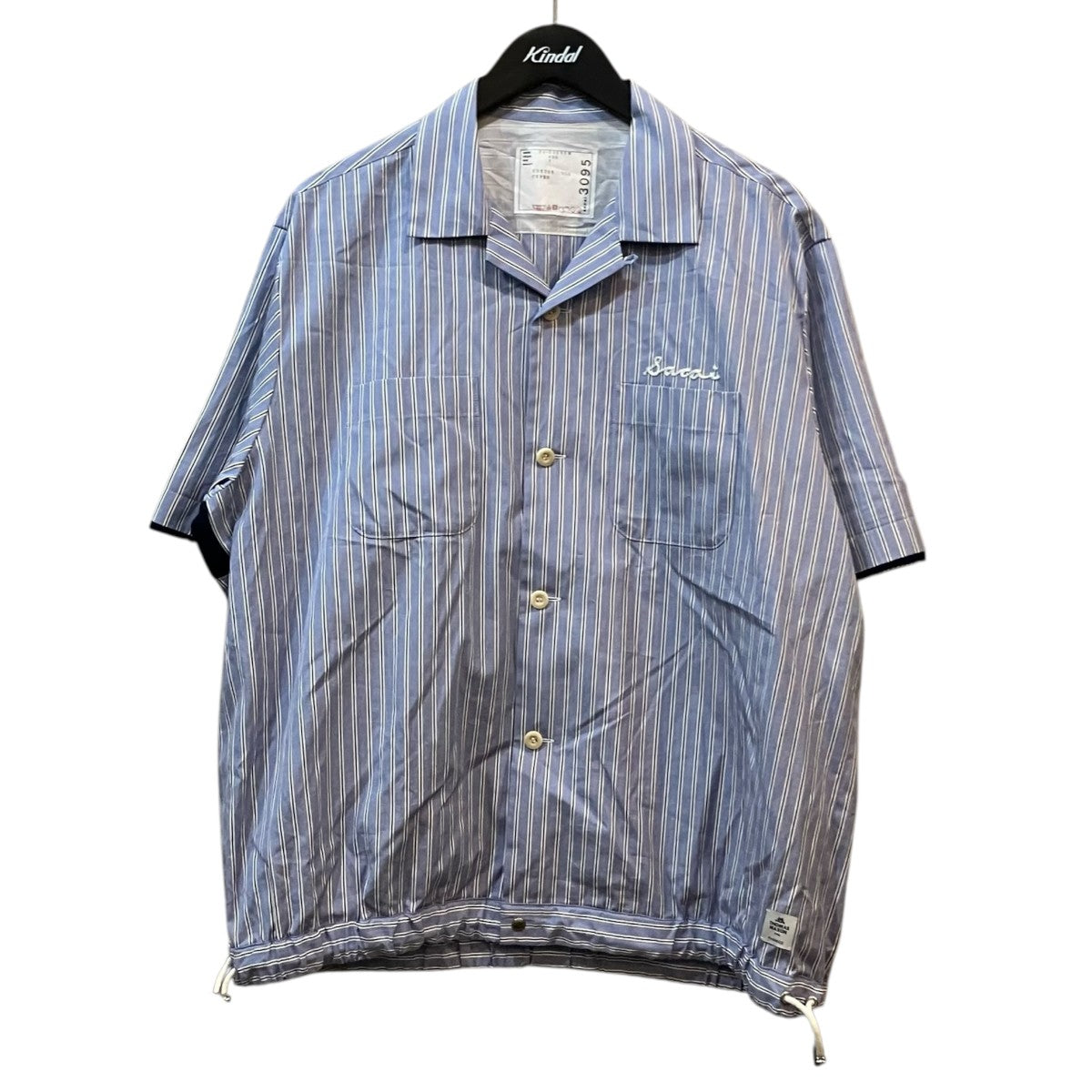 sacai トーマスメイソン半袖シャツ 古着・中古-1枚目のアイテム画像